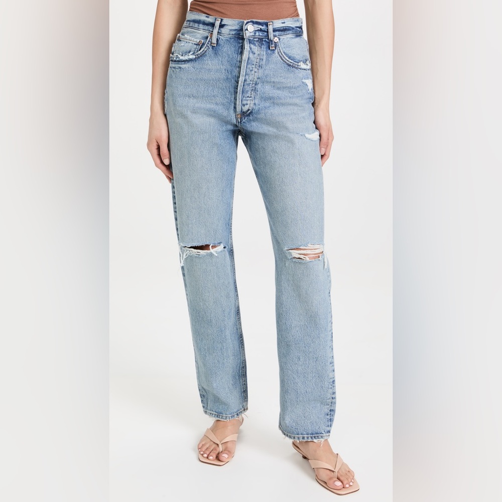 AGOLDE 90s Mid Rise Loose Fit Jeans In Isolate